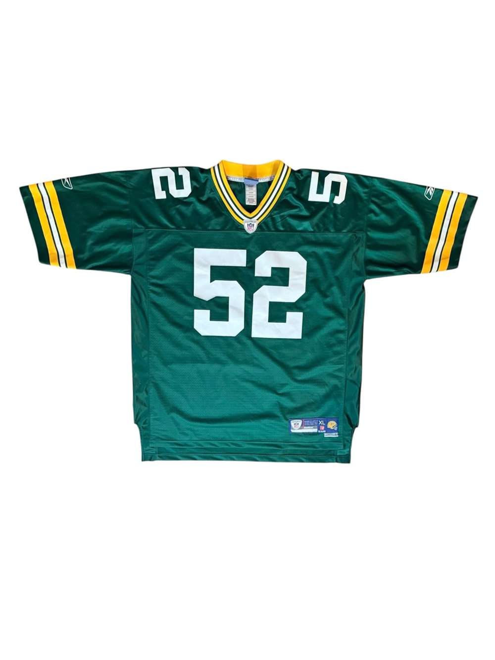Reebok NFL Green Bay Packers Clay Matthews #52 Jersey - Size XL